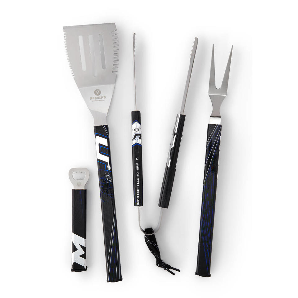 <p><a href="https://go.redirectingat.com?id=74968X1596630&url=https%3A%2F%2Fwww.uncommongoods.com%2Fproduct%2Fhockey-stick-bbq-set&sref=https%3A%2F%2Fwww.thepioneerwoman.com%2Fholidays-celebrations%2Fgifts%2Fg32827630%2Fgifts-for-step-dad%2F" rel="nofollow noopener" target="_blank" data-ylk="slk:Shop Now;elm:context_link;itc:0;sec:content-canvas" class="link ">Shop Now</a></p><p>Hockey Stick BBQ Set</p><p>uncommongoods.com</p><p>$64.00</p><span class="copyright">Uncommon Goods</span>