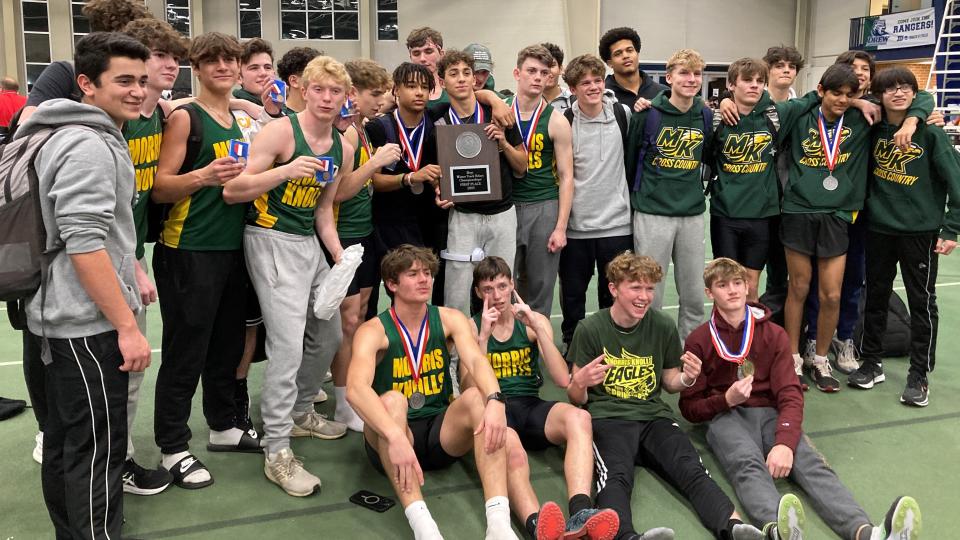 Morris Knolls won its first Morris County Relays team title on Jan. 3, 2023.