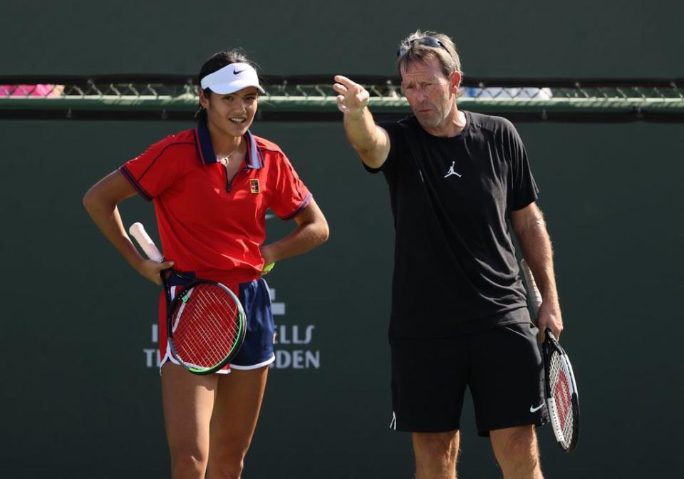 Jeremy Bates is assisting in Indian Wells (Getty Images)