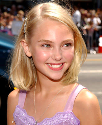 AnnaSophia Robb at the LA premiere of Warner Bros. Pictures' Charlie and the Chocolate Factory