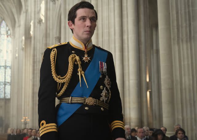 <p>Netflix</p> Josh O'Connor as Prince Charles in The Crown