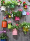 <p>Spruce up your boring garden fence by creating a feature, just let your creative juices flow. [Photo: B&Q] </p>