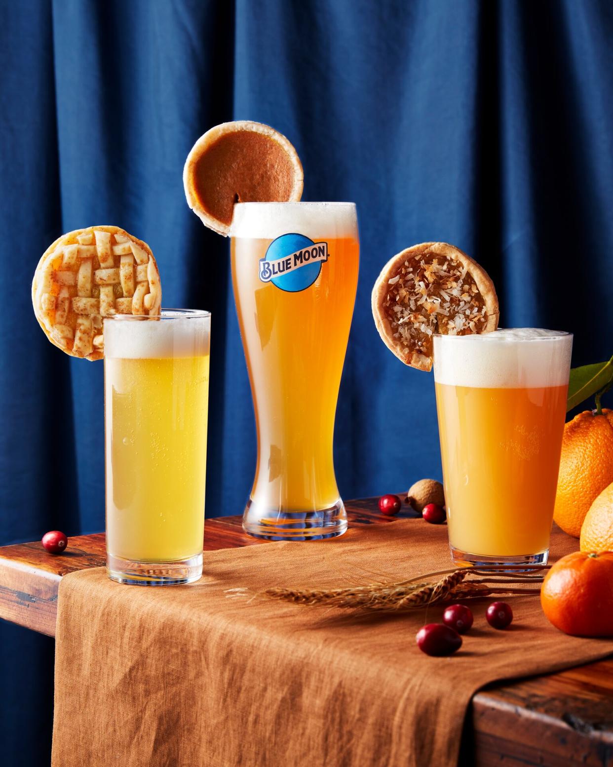 3 of the Blue Moon Pie Pints in collaboration with Baked By Melissa