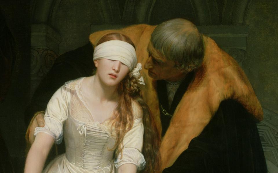 The Execution of Lady Jane Grey - Art Images via Getty Images