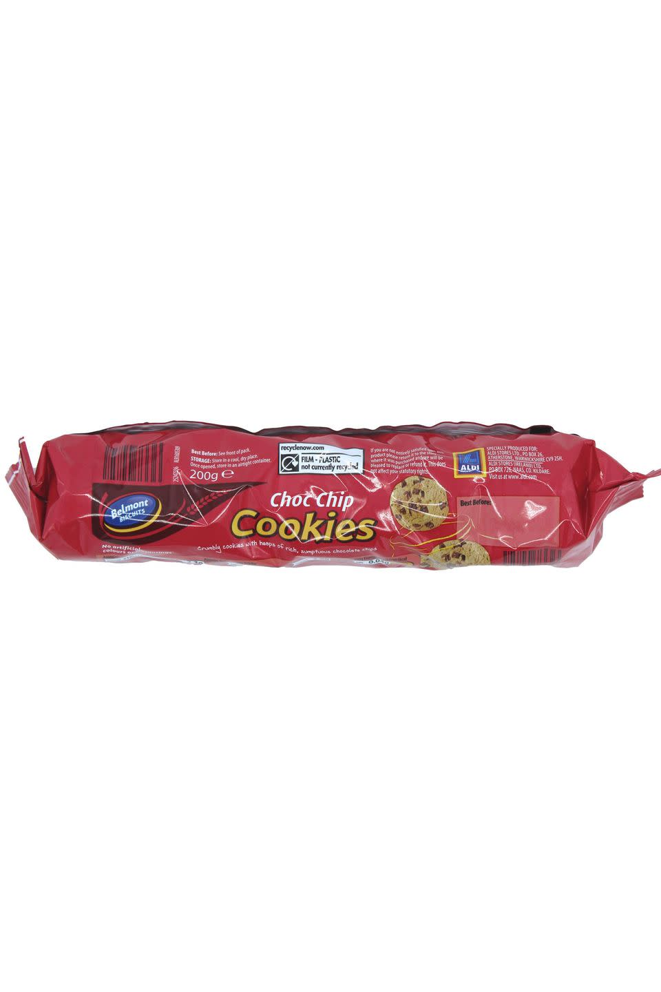 4) Aldi Belmont Choc Chip Cookies