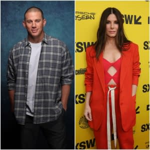 Channing Tatum and Sandra Bullock