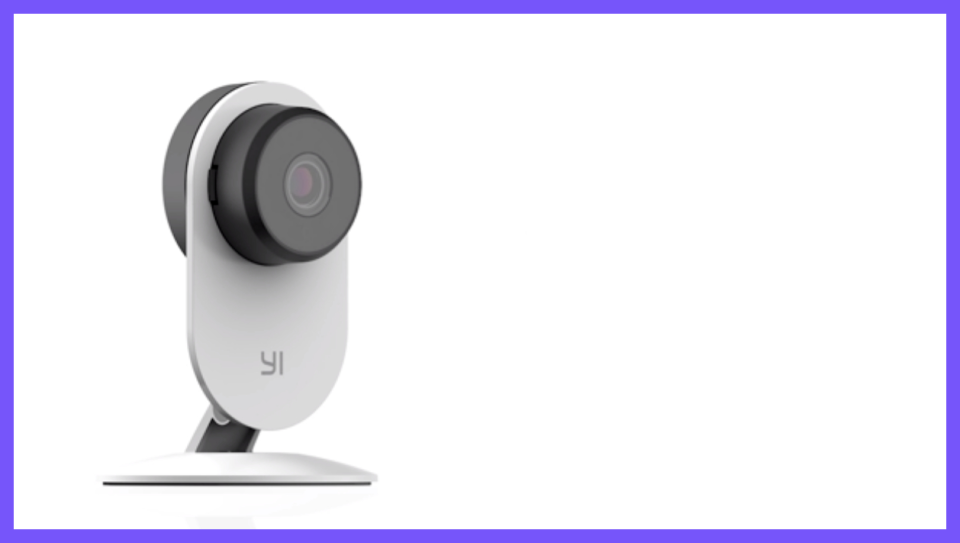 This home cam has a 4.1 out of five-star rating with more than 1,100 reviews on Amazon. (Photo: YI)
