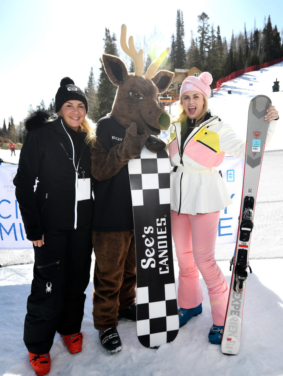 Rebel Wilson and Ramona Agruma (Alex Goodlett / Getty Images)