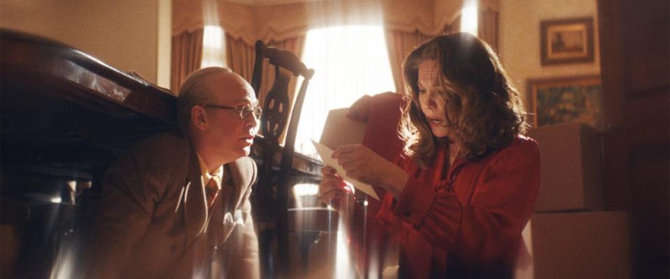 Tom Hollander and Diane Lane in Feud.