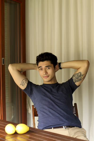 <b>Henry Golding</b> is English-Malaysian.This former hair stylist has gone from fixing peoples hair to winning hearts all over. As a TV personality in Malaysia, Golding was recently named Elle Magazine’s Host of the Year. Thanks to his many TV gigs, he’s been able to travel all over the place, from staying in posh resorts to taking on wild adventures!