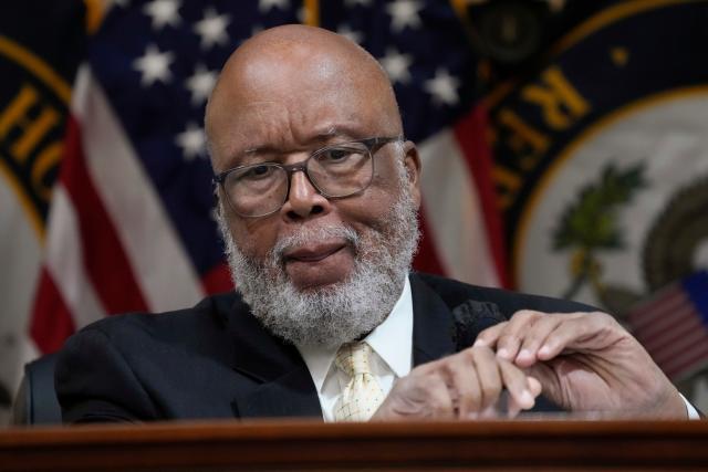 Chairman Rep. Bennie Thompson, D-Miss., speaks as the House select committee investigating the Jan. 6 attack on the U.S. Capitol holds its final meeting on Capitol Hill in Washington, Monday, Dec. 19, 2022.