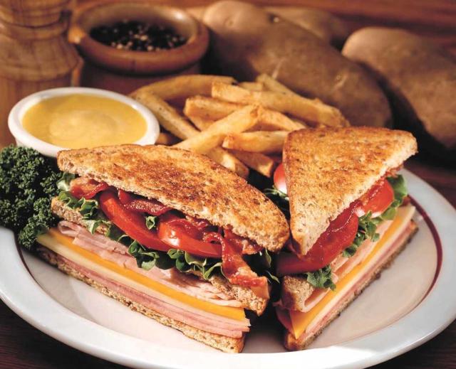 Denny's Club Sandwich  Recipes, Club sandwich recipes, Club sandwich