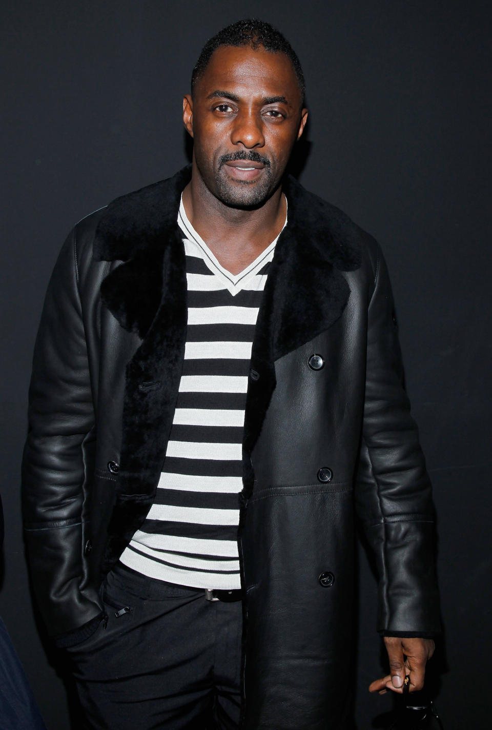 NEW YORK, NY - FEBRUARY 12:  Idris Elba attends the Y-3 Fashion Show Autumn/Winter 2012-13 at 82 Mercer on February 12, 2012 in New York City.  (Photo by Joe Kohen/Getty Images for Y-3)