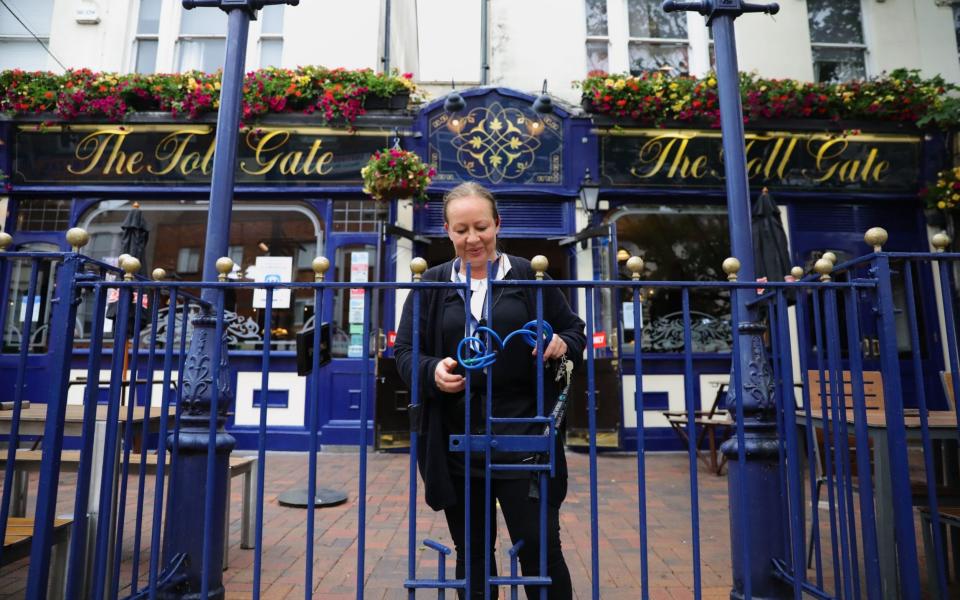 The chain will reopen around half of its pubs - PA 