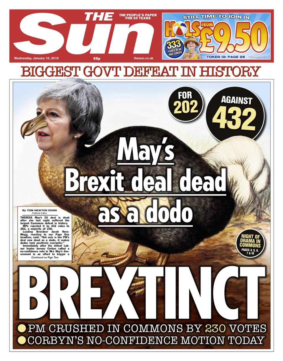 The Newspapers’ Brexit Reaction