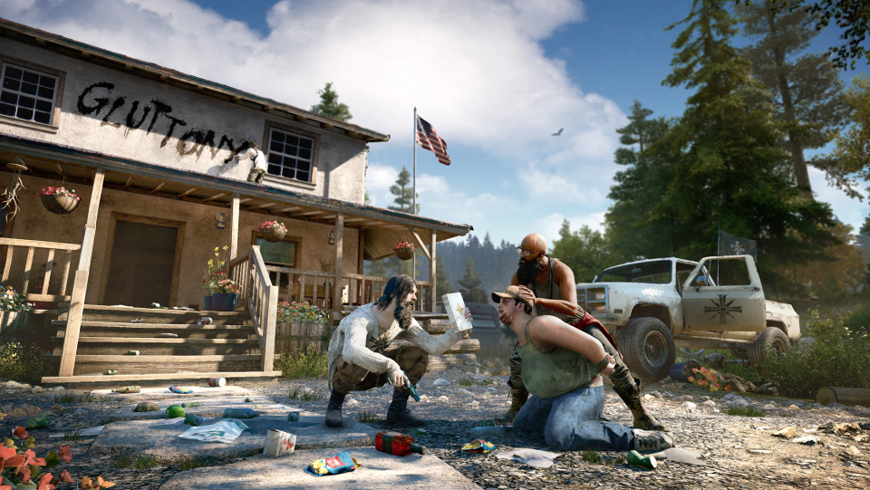 The Peggies in ‘Far Cry 5’ are often forced to join the cult against their will.