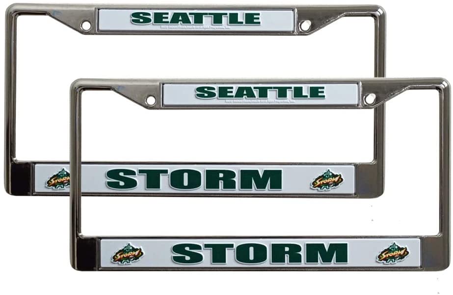 2 Seattle Storm license plate holders.