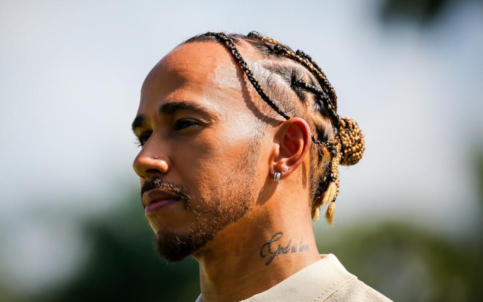 Lewis Hamilton, F1 racing driver, is seen during the Big Pilot Charity Challenge at The Miami Beach Golf Club in Miami, Florida, United States on May 04, 2022 - Getty Images/Eva Marie Uzcategui Trinkl