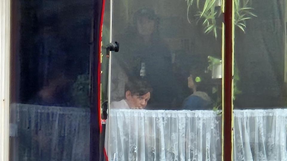The Argus: Matt Smith filming in Belchers earlier this week