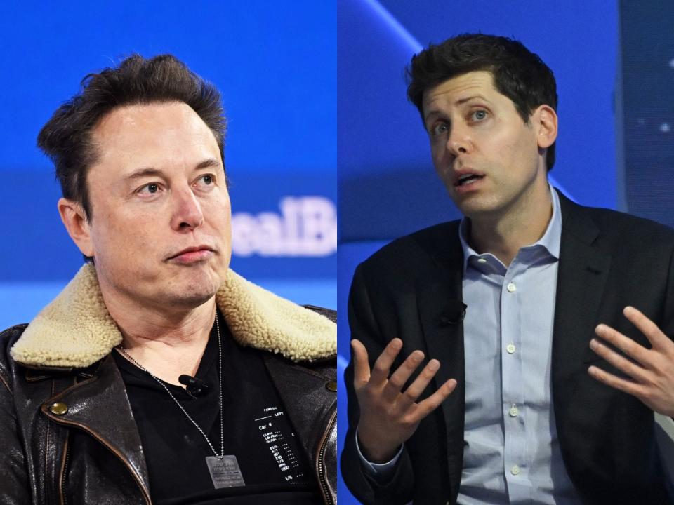 Elon Musk Sam Altman