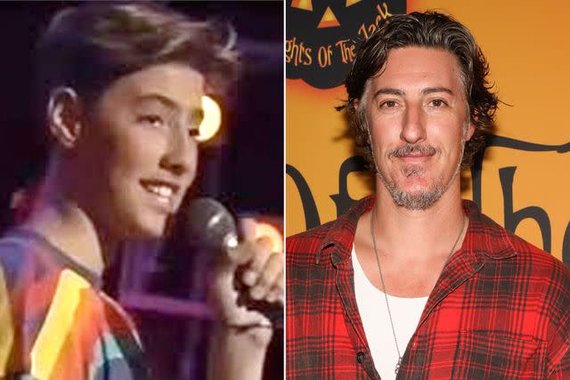 <p>disney channel; getty</p> Eric Balfour on Kids Inc. and Now