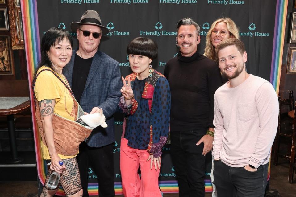 Margaret Cho, Darrell Hammond, Atsuko Okatsuka, Steven Randolph, Sarah Rose Hyland and Drew Lynch at the Friendly House 2nd Annual Comedy Funstival Friendstival held at the Hollywood Improv on July 29, 2023 in Los Angeles, California.