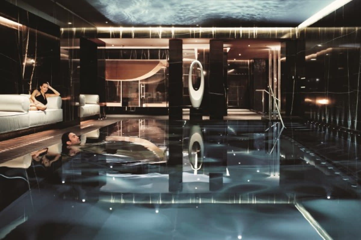 The five-star hotel has an unrivalled riverside setting and is home to a stunning spa (Corinthia)