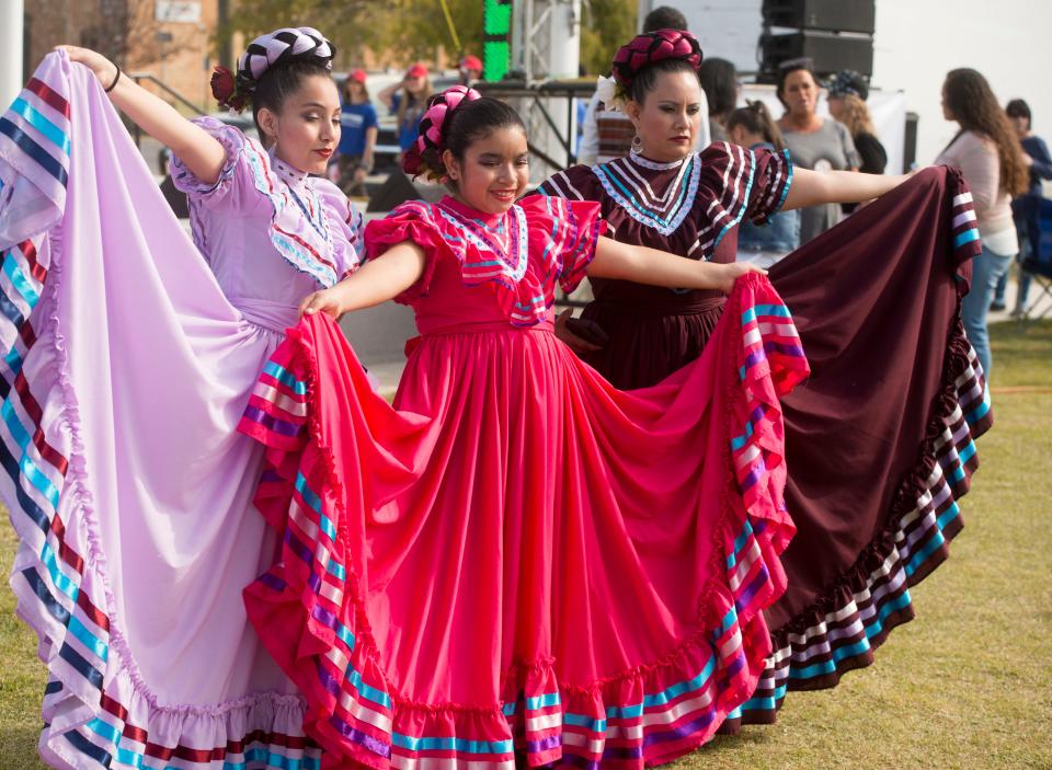 Visitors enjoy the 2019 Pensacola Latino Festival at Pensacola Historic Trust. The festival returns Saturday.