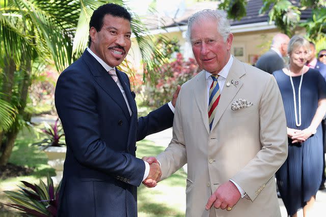 Chris Jackson/Getty Images Lionel Richie and King Charles