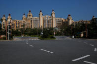 A general view of Chimelong Hengqin Bay Hotel is seen at Hengqin Island adjacent to Macau, China September 13, 2017. REUTERS/Bobby Yip