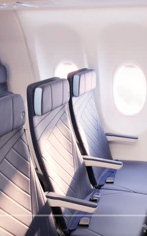 <p>TikTok</p> Southwest Airlines' updated seat design for 2025