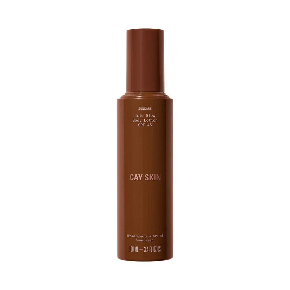 <p><a href="https://go.redirectingat.com?id=74968X1596630&url=https%3A%2F%2Fwww.sephora.com%2Fproduct%2Fisle-glow-body-lotion-with-spf-45-P500399&sref=https%3A%2F%2Fwww.elle.com%2Fbeauty%2Fmakeup-skin-care%2Fg60454581%2Fbest-body-lotion-with-spf%2F" rel="nofollow noopener" target="_blank" data-ylk="slk:Shop Now;elm:context_link;itc:0;sec:content-canvas" class="link ">Shop Now</a></p><p>Isle Glow Body Lotion SPF 45</p><p>sephora.com</p><p>$38.00</p><span class="copyright">courtesy of brands</span>