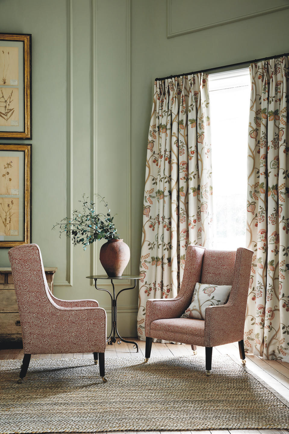 <p> Layering up fabrics in stylised flora and fauna prints is guaranteed to make a room feel timeless and elegant but the key is in combining a variety of complementary designs in different scales and colours, as Saffron Hare, creative director of fabric house James Hare, explains.&#xA0; </p> <p> &#x2018;Choosing a selection of fabrics that repeat certain colors but vary in scale is a good place to start,&#x2019; she says. &#x2018;We find layering these around a room is an easy way to decorate and we try to reflect this is in our decorative books. </p> <p> &apos;In each collection we always include one key design that is multi-coloured, as it enables the decorator to go off in all directions. We then have fabrics we call &quot;color carriers&quot;, which contain three colors, such as the Knot Garden, which enables you to move between colours to take a scheme in a certain direction.&#xA0; </p> <p> &apos;Then we always include &quot;color enforcers&quot;, such as the new Gardyne, a screen-printed design which is a semi plain,&#x2019; she explains. &#x2018;We always include a lot of neutrals, too. For those that are less easy with pattern, plains can always be lifted by adding decorative trims.&#x2019; </p>