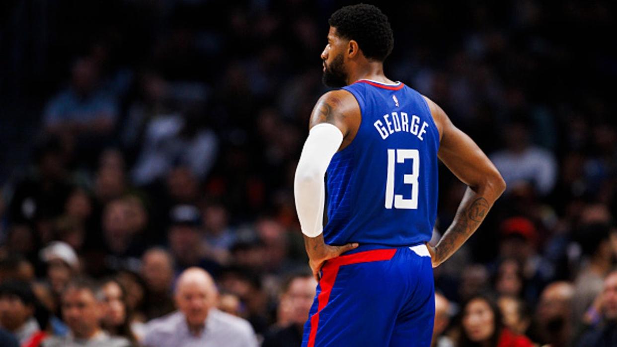 <div>LA Clippers forward Paul George. (Photo by Ric Tapia/Icon Sportswire via Getty Images)</div> <strong>(Getty Images)</strong>