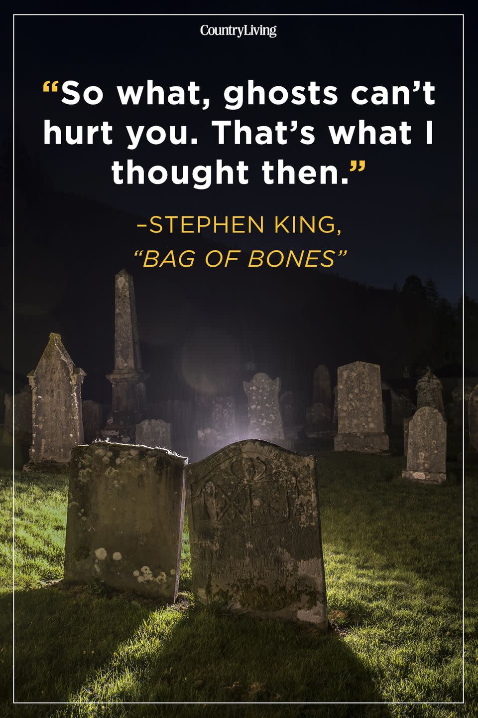 Stephen King, “Bag of Bones”