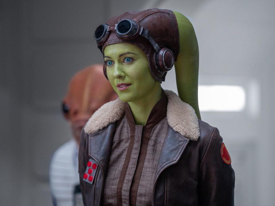 Mary Elizabeth Winstead as Hera Syndulla in "Ahsoka."