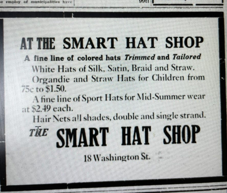 July, 1922 ad
Monroe News archives