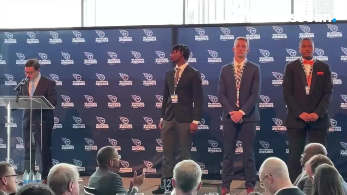 Watch as the 2022 Tennessee Mr. Football winners are announced