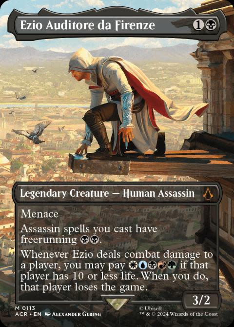 Primer vistazo a las cartas de Assassin's Creed para Magic: The Gathering