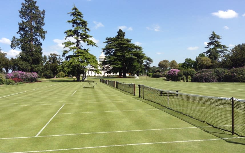 As Wimbledon begins, now's the time to book a tennis break at Stoke Park to hone your skills on the courts where champions play.