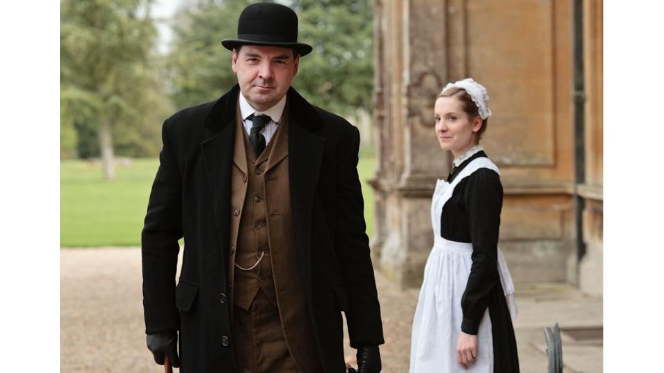 Brendan Coyle and Joanne Froggatt in Downton Abbey