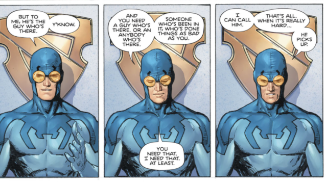 How Blue Beetle Sets Up the DCU's Booster Gold TV Show