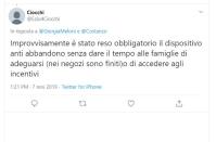 Scettici anche molti utenti di Twitter