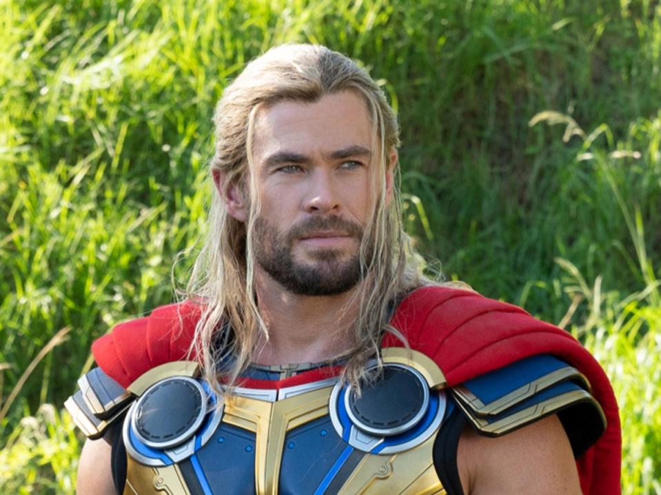 Chris Hemsworth in the 2022 Marvel film ‘Thor: Love and Thunder’ (Marvel Studios)