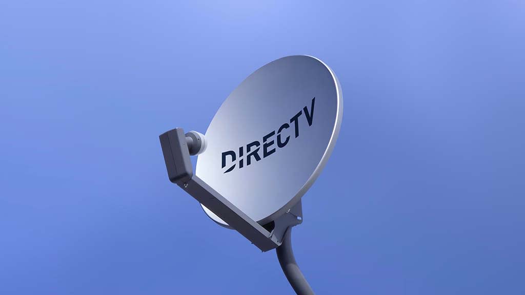  DirecTV satellite dish. 