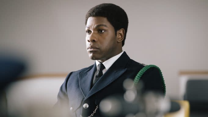 Boyega in Small Axe (Credit: BBC)