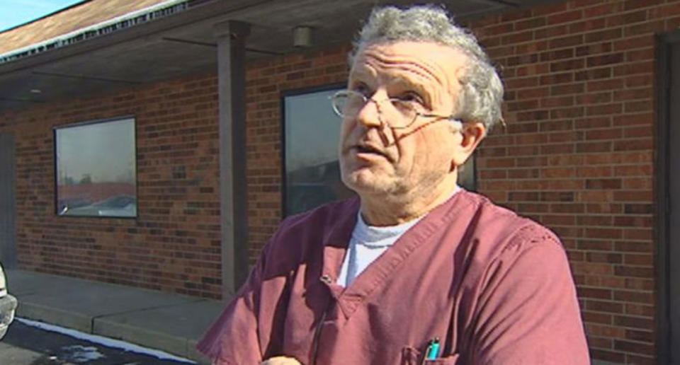 Dr Ulruch Klopfer is pictured. He's a former abortion clinic doctor.