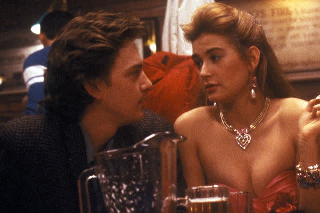 <p>Columbia/Kobal/Shutterstock</p> Andrew McCarthy, Demi Moore in St Elmo's Fire - 1985