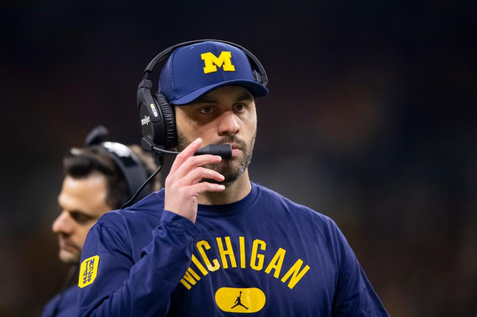 Matt Weiss has been on the Michigan football staff the last two years.