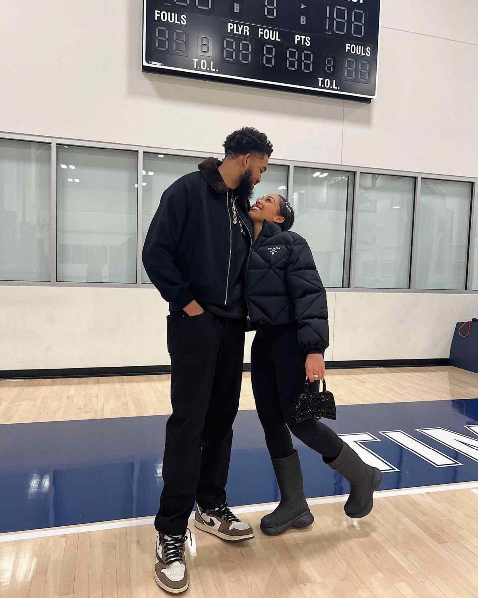 Jordyn Woods and Karl-Anthony Towns